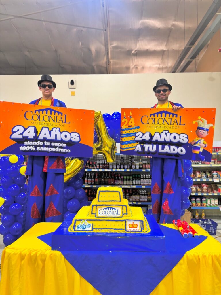 Supermercados Colonial continua celebrando su 24 aniversario, en esta ocasión en la sucursal Colonial #3
