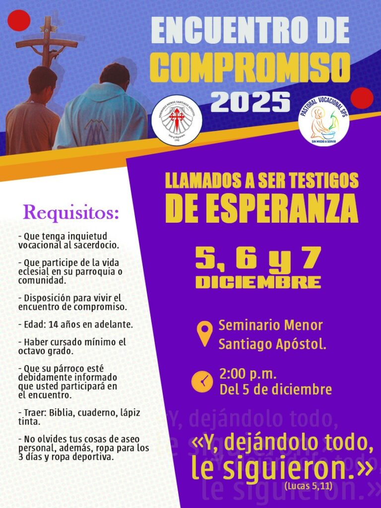 Encuentro de Compromiso 2025 “Llamados a ser testigos de esperanza”
