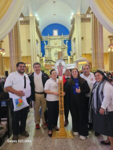 la Cruz de la Santa Misión ya esta en nuestra Arquidiócesis