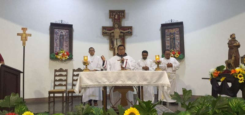 Eucaristía conmemorativa de los 800 años del tránsito de San Francisco de Asís