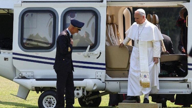 El Papa inicia la visita pastoral a Pavía y Sant’Angelo Lodigiano