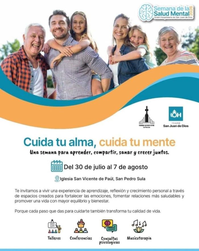 Semana de la Salud Mental de la parroquia San Vicente de Paúl