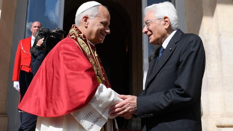 El Papa agradece a Mattarella su atención a la vida eclesial de Italia