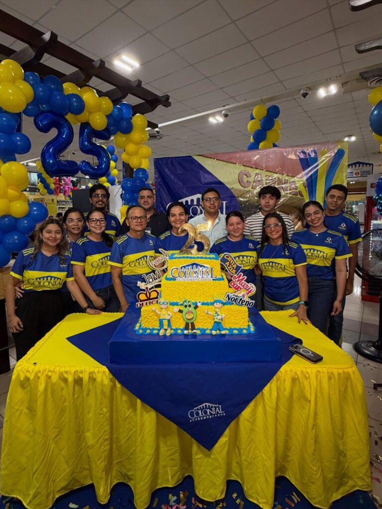 Supermercados Colonial realizó en su Sucursal #1 la celebración por su 25 aniversario