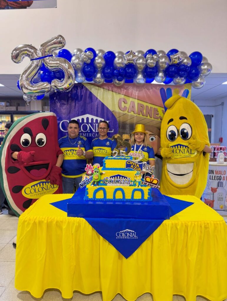 La celebración de los 25 años de Supermercados Colonial llega a su Sucursal #3