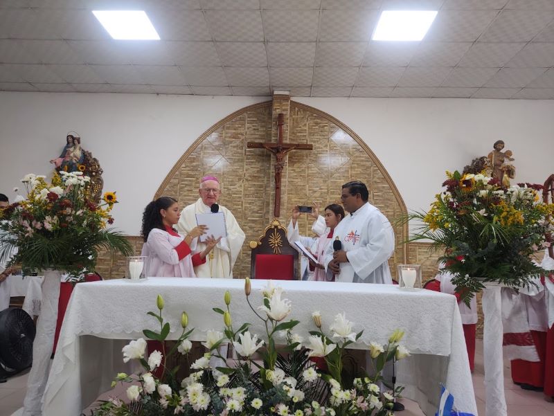 Padre Wilmer Aguilar, nuevo párroco de la parroquia Inmaculado Corazón de María