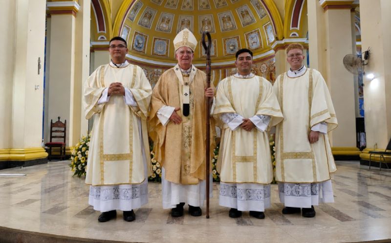Serán ordenados tres nuevos sacerdotes para nuestra Arquidiócesis de San Pedro Sula
